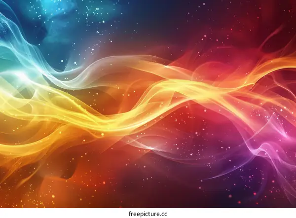 Abstract Multicolor Gradient Background