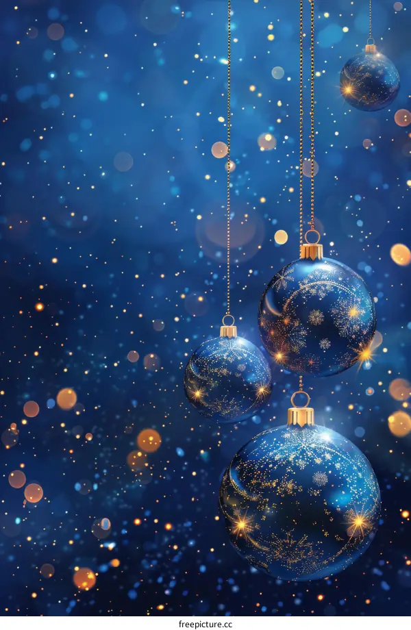 Sparkling Christmas Ornaments