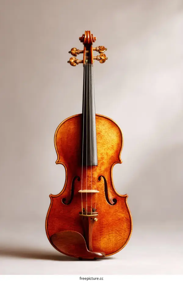 Vintage Violin Close-up
