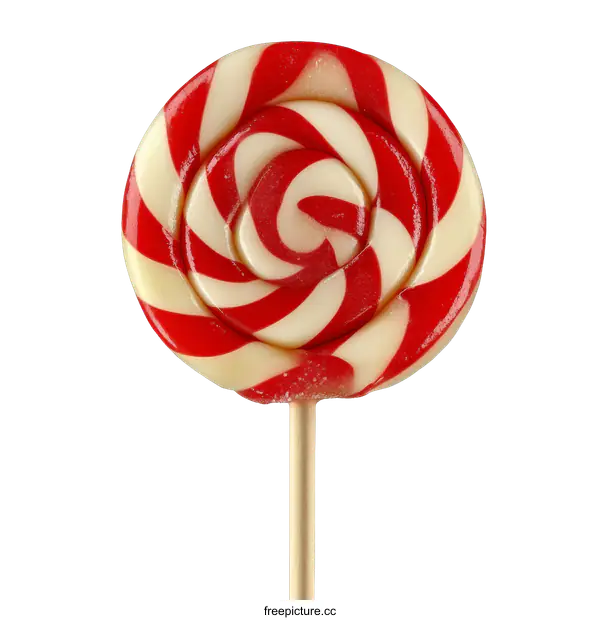 [Transparent Background PNG]Colorful Swirl Lollipop Image