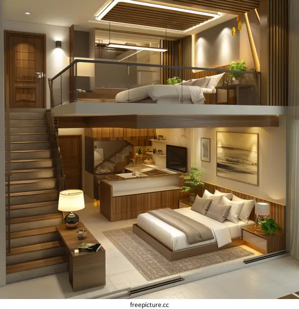 Duplex apartment