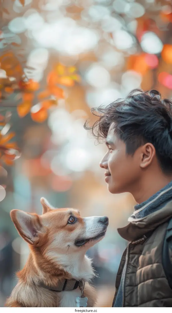 A man and his best friend