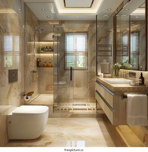 Luxury Modern Bathroom Interior Design