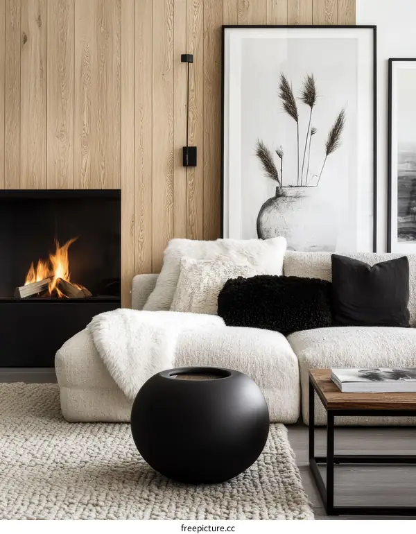 Modern Minimalist Living Room Interior Design