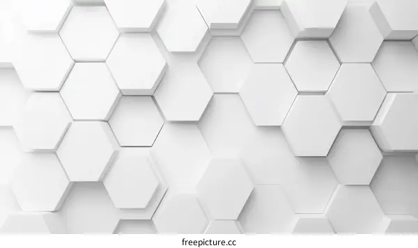 Abstract Geometric Hexagon Background Design