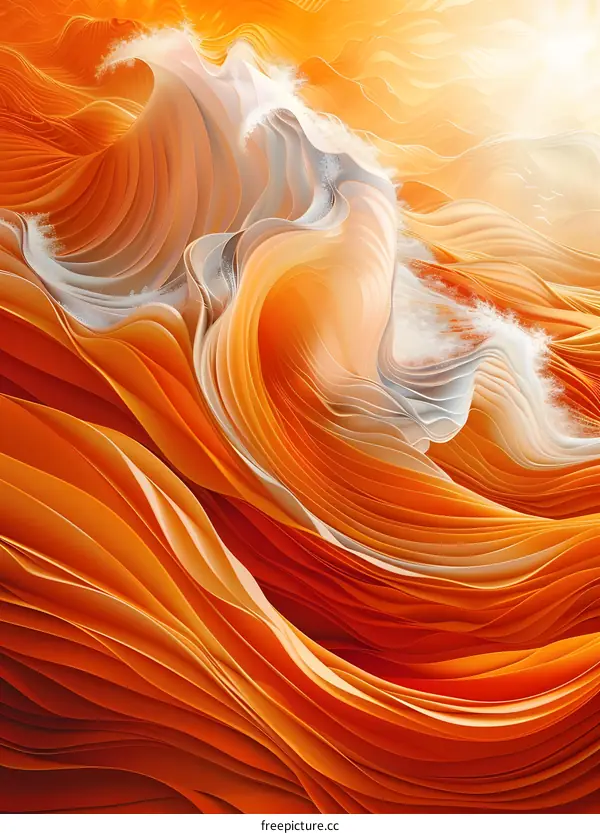 Orange Wave