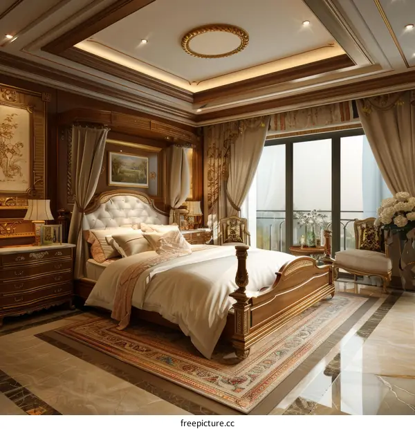 Luxury Classic Bedroom Interior Design