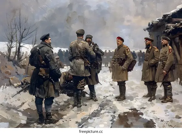 Russian Civil War Red Army Commanders