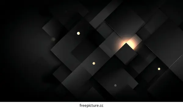 Abstract Geometric Dark Background Design