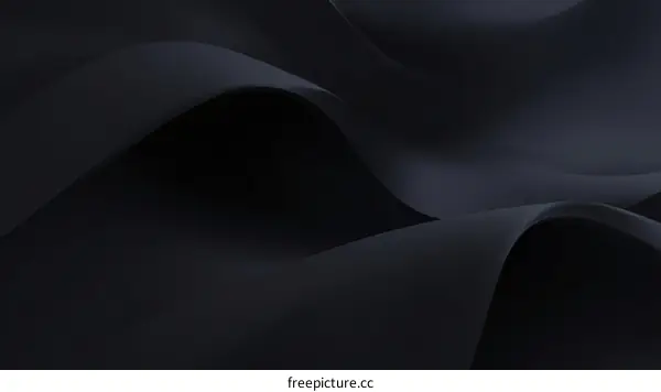 Abstract Dark Flowing Lines