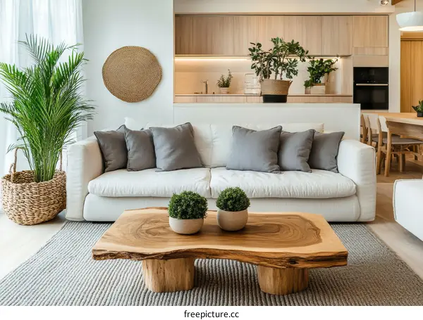 Modern Minimalist Living Room Interior Design