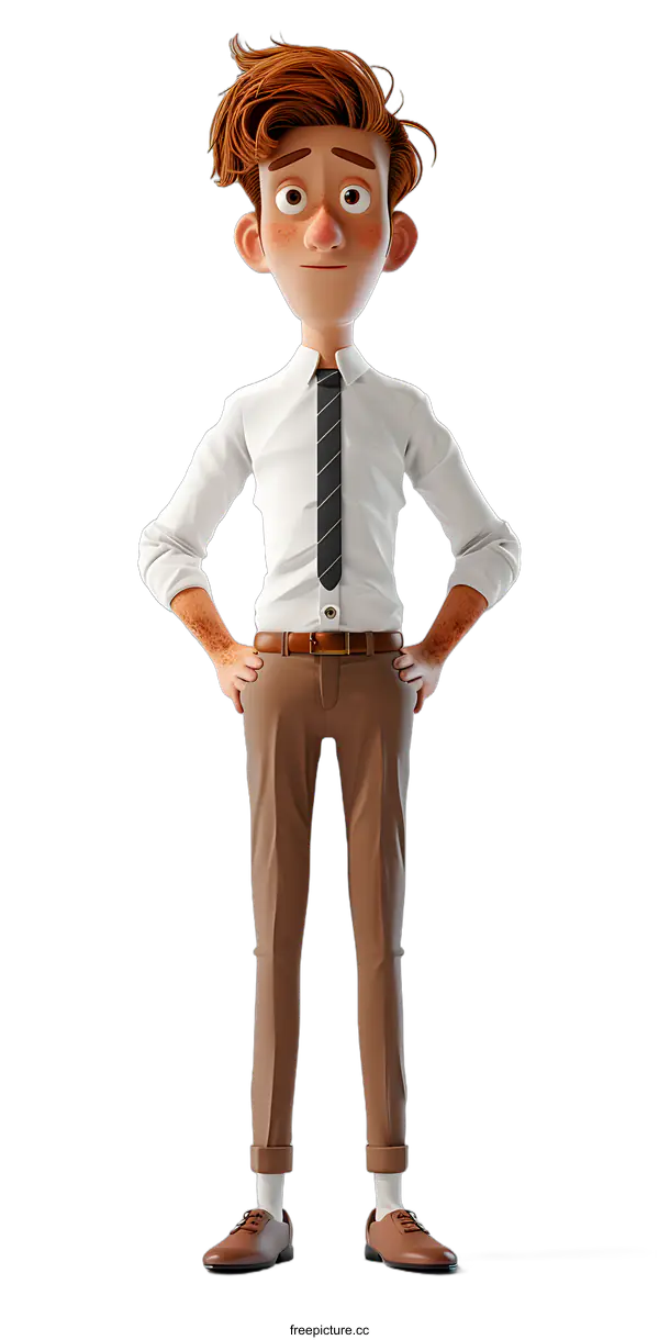 [Transparent Background PNG]3d cartoon character