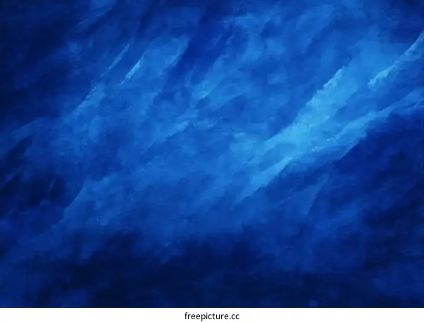 Abstract Deep Blue Watercolor Texture Background