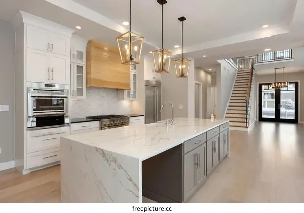 Modern Kitchen Interior Design with Island