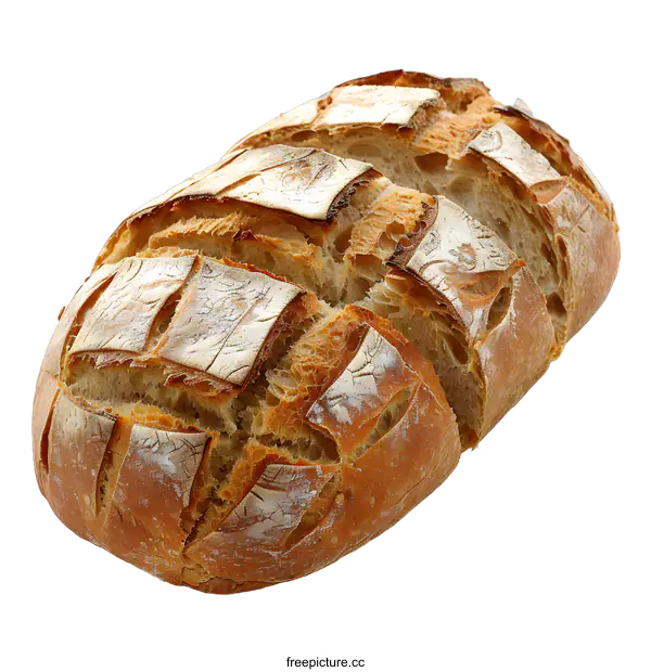 [Transparent Background PNG]Close-up of a loaf of bread