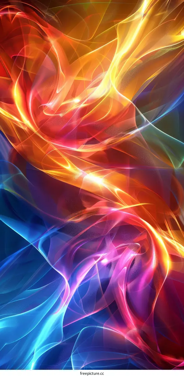 Abstract Colorful Energy Flow