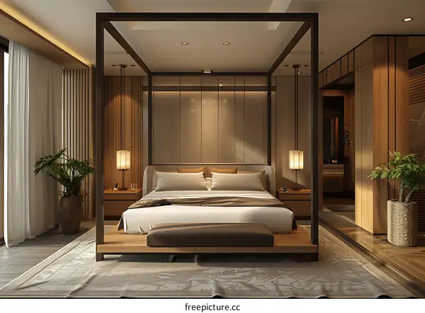 Japanese style bedroom