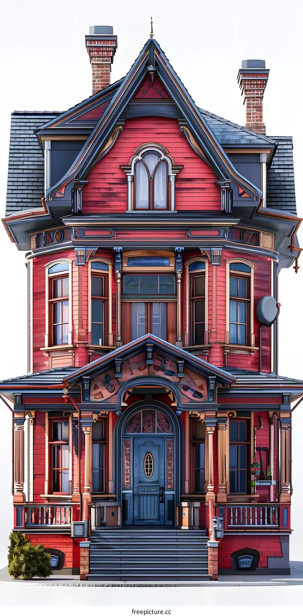 Exquisite Victorian style architecture house