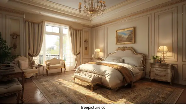 Luxury Classic Bedroom Interior Design