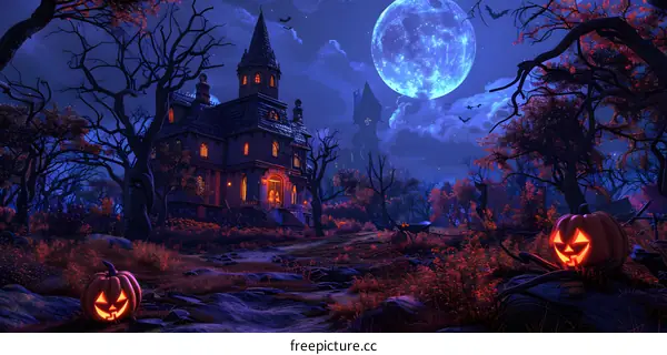 Halloween Pumpkin Jack-o-lantern