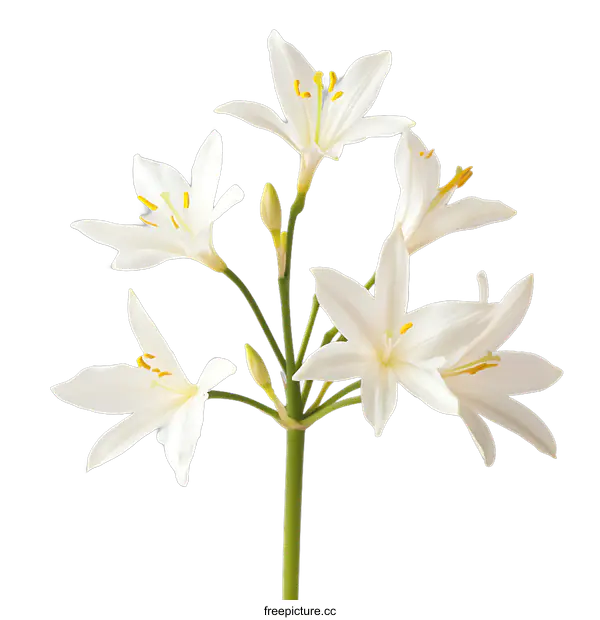 [Transparent Background PNG]White Flowers on a transparent background
