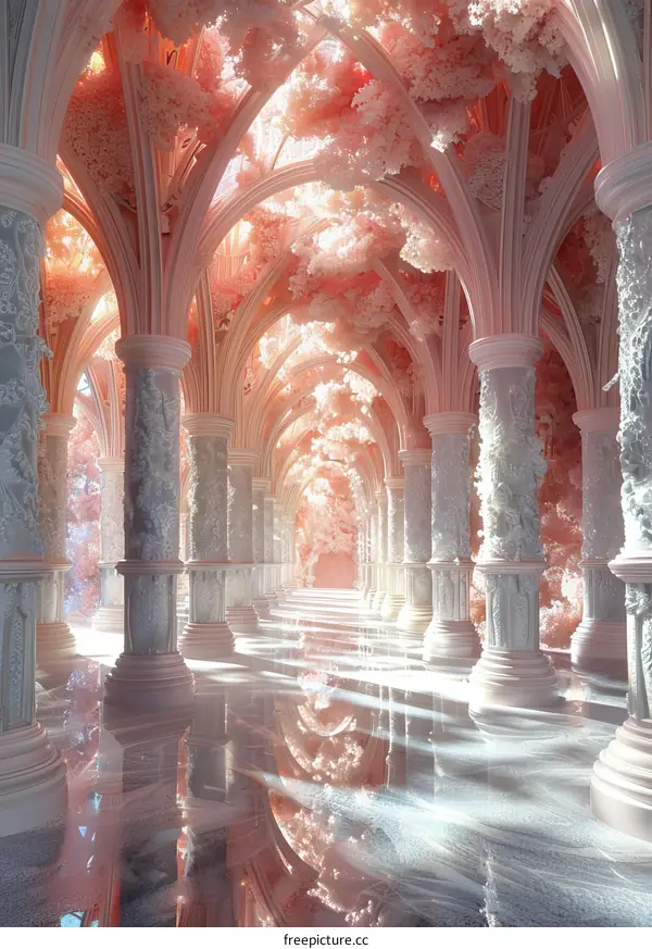 Pink Palace: A Dreamy Architectural Wonderland