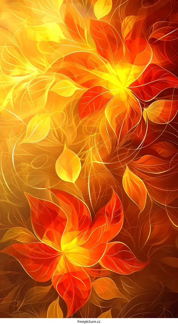 Colorful autumn leaves