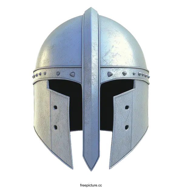 [Transparent Background PNG]Ancient Greek Warrior Helmet Illustration