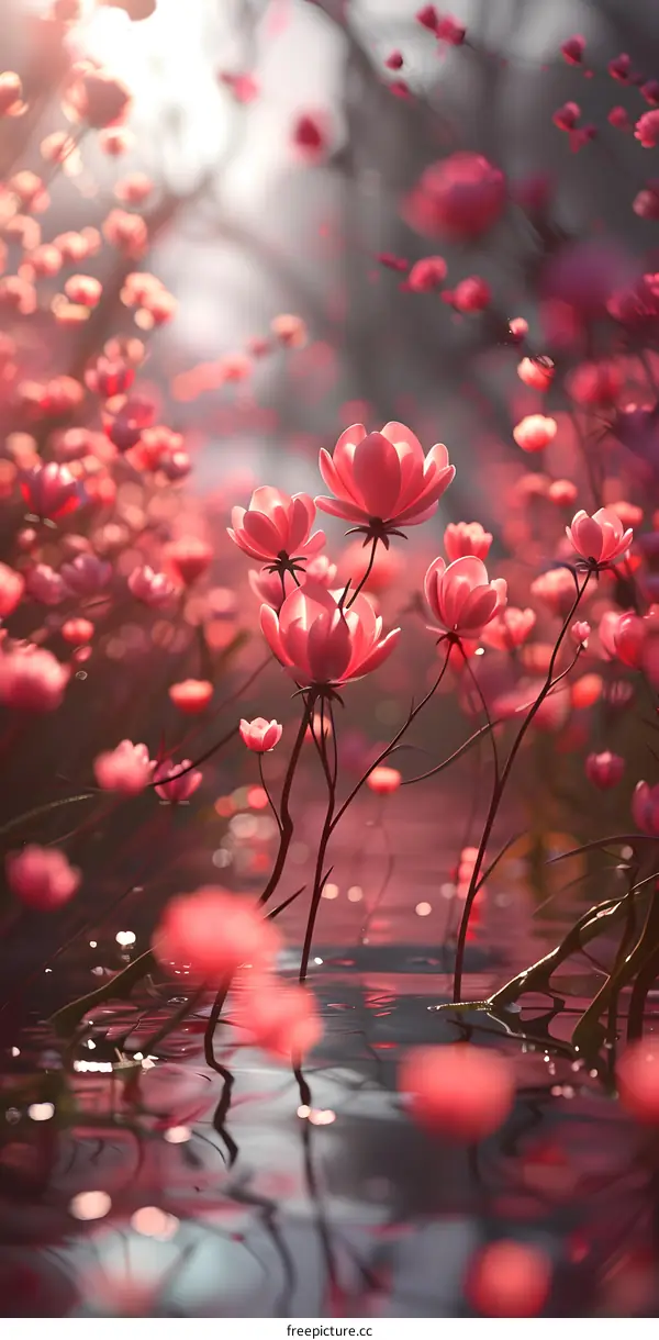 Cherry Blossoms in Bloom