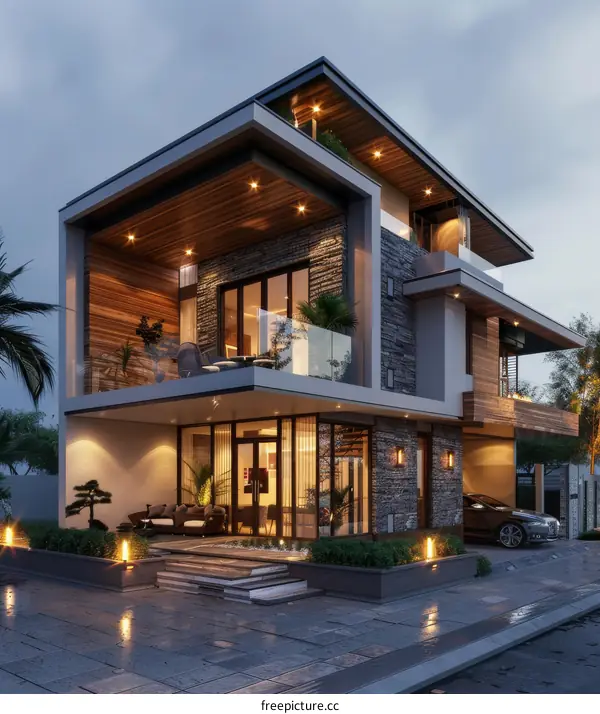 Modern Architectural Design of a Contemporary House