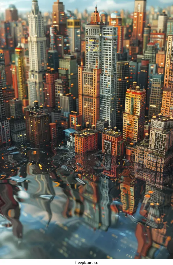 Submerged City: A Climate Catastrophe