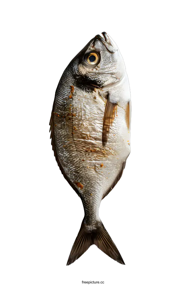 [Transparent Background PNG]A dorado fish on a white background