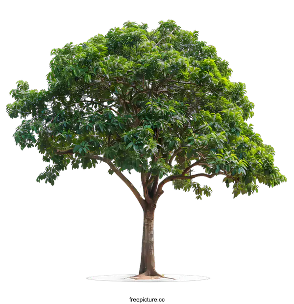 [Transparent Background PNG]Green Tree Isolated On transparent background