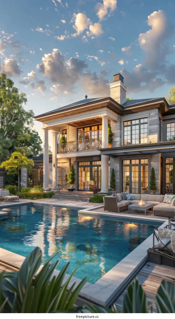 Luxurious Mansion with Lavish Pool Oasis