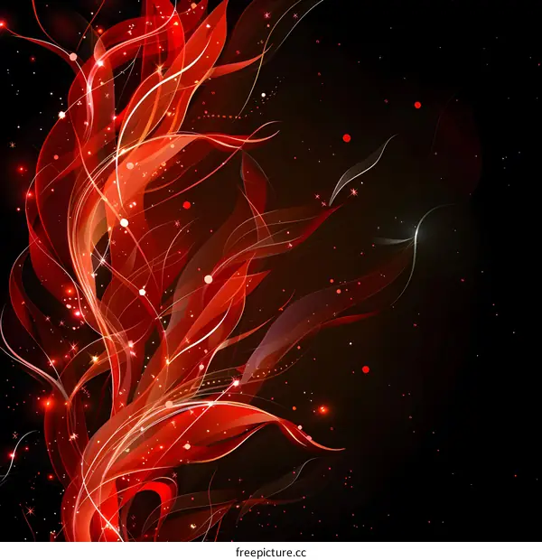Red and orange abstract background