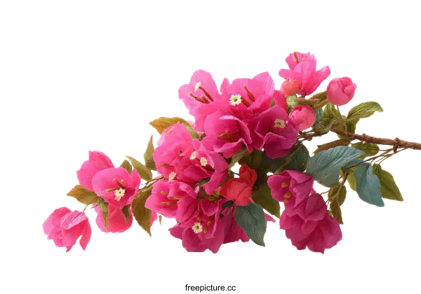 [Transparent Background PNG]Beautiful Pink Paper Flowers Bouquet