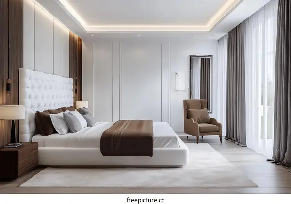 Modern Luxurious Bedroom Interior Design