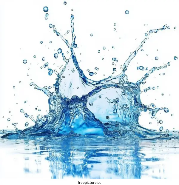 Stunning Water Splash Art