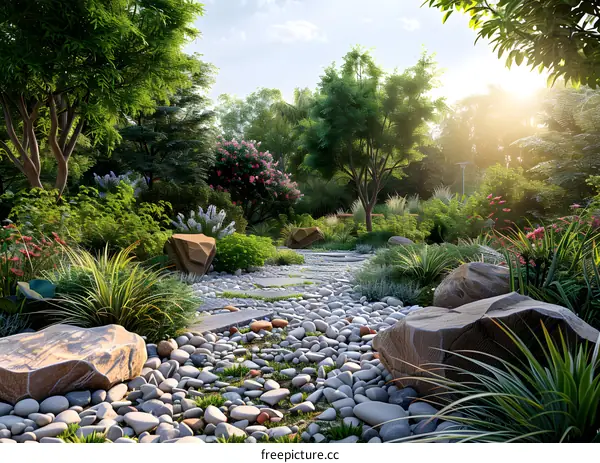 Landscape design renderings
