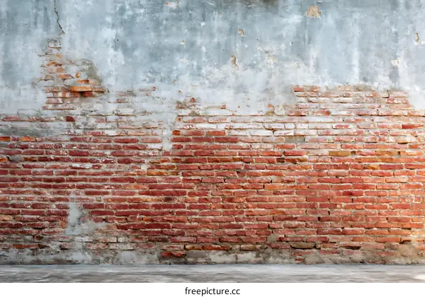 Vintage Brick Wall Background Texture
