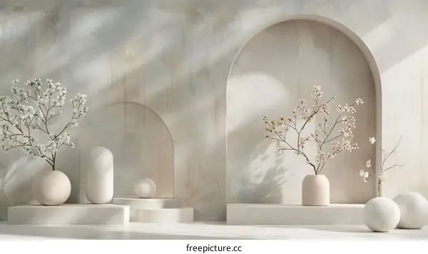 Elegant Minimalist Still Life Arrangement