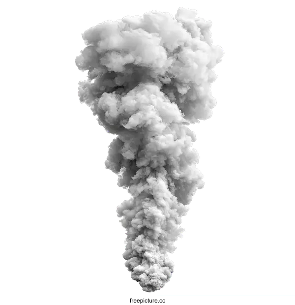 [Transparent Background PNG]Abstract Smoke Cloud Illustration