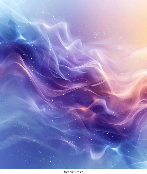 Fantasy Purple Nebula