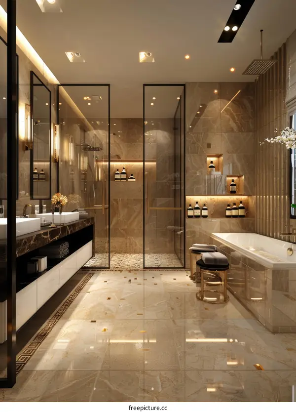 Luxury Modern Bathroom Interior Design