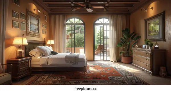 Elegant Classic Bedroom Interior Design