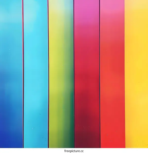 Colorful Vertical Stripes Background