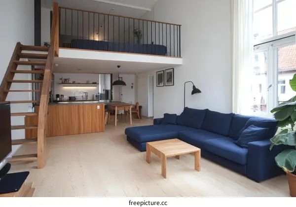 Modern Loft Apartment Interior Design