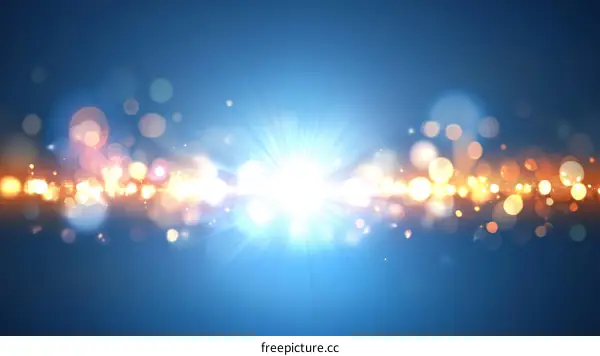 Abstract Light Burst Background Design