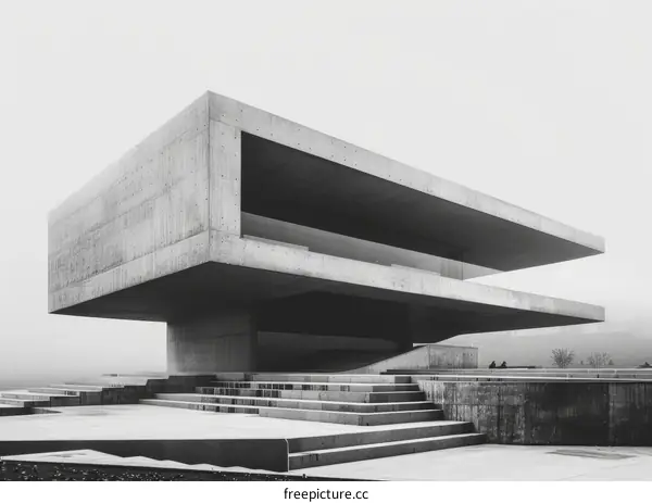 Brutalism Architecture: Black and White Photography