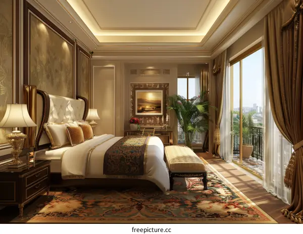 European Luxury Bedroom